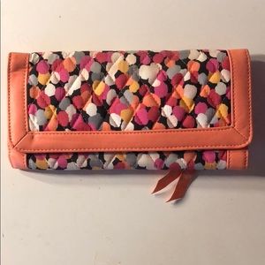 VERA BRADLEY “Pixie Confetti” Trifold Wallet